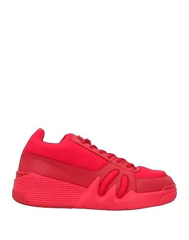 Red Techno fabric Sneakers