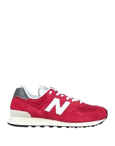 Red Techno fabric Sneakers