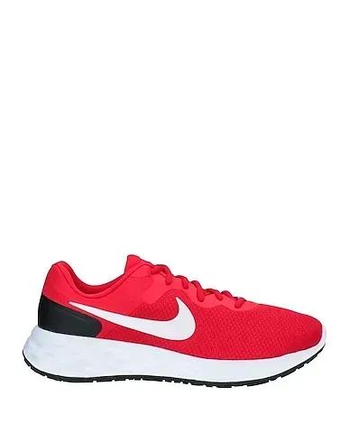 Red Techno fabric Sneakers