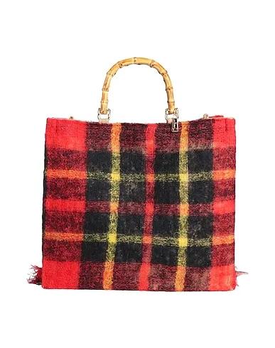 Red Tweed Handbag