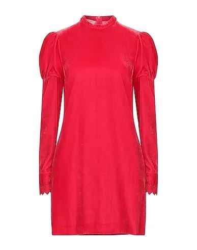 Red Velvet Short dress