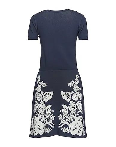 Redvalentino | Slate blue Women‘s Short Dress