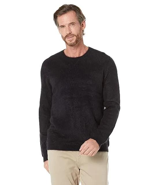Regular Fit Long Sleeve Brushed Cashmere Crew Y2982Y3