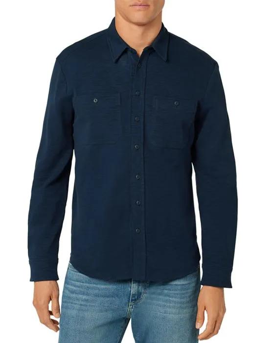 Regular Fit Slub Utility Shirt  