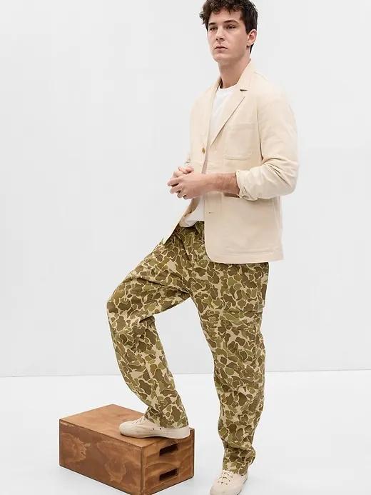 Relaxed Camo Cargo Pants