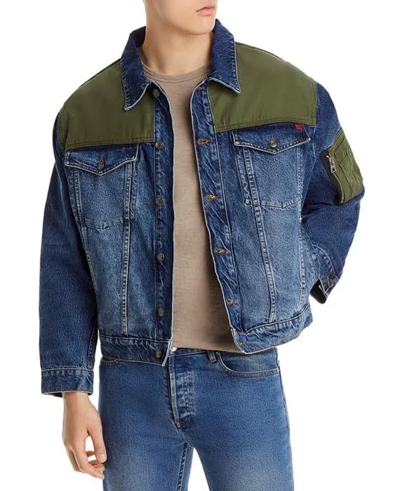 Relaxed Fit Denim Trucker Jacket