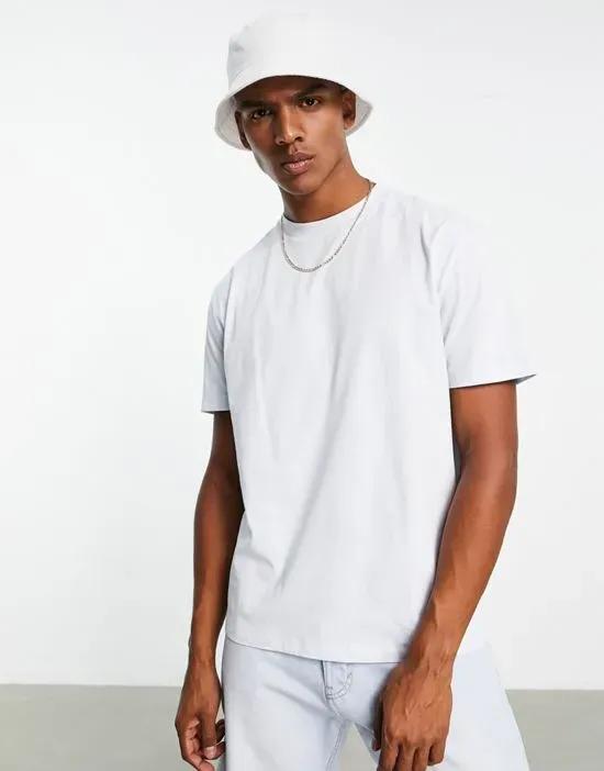 relaxed fit T-shirt in light blue