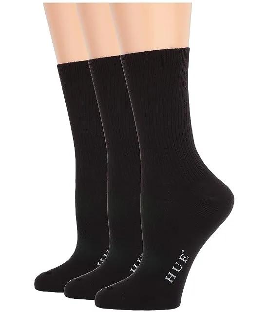 Relaxed Top Socks 3-Pair Pack