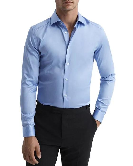 Remote Slim Fit Button Front Shirt