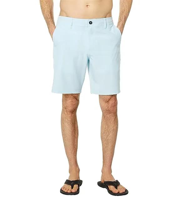 Reserve Heather 19" Hybrid Shorts
