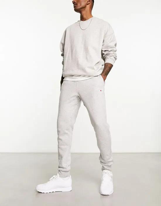 Reverse Weave sweatpants in gray