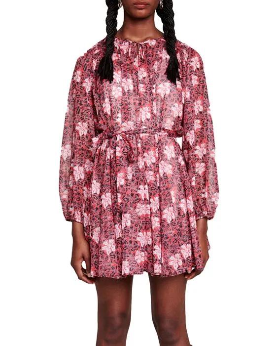 Ribaby Printed Mini Dress 