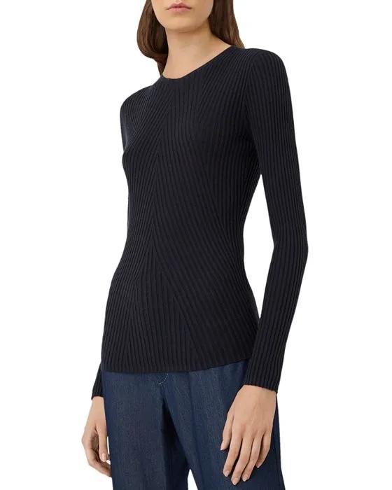 Ribbed Knit Sweater