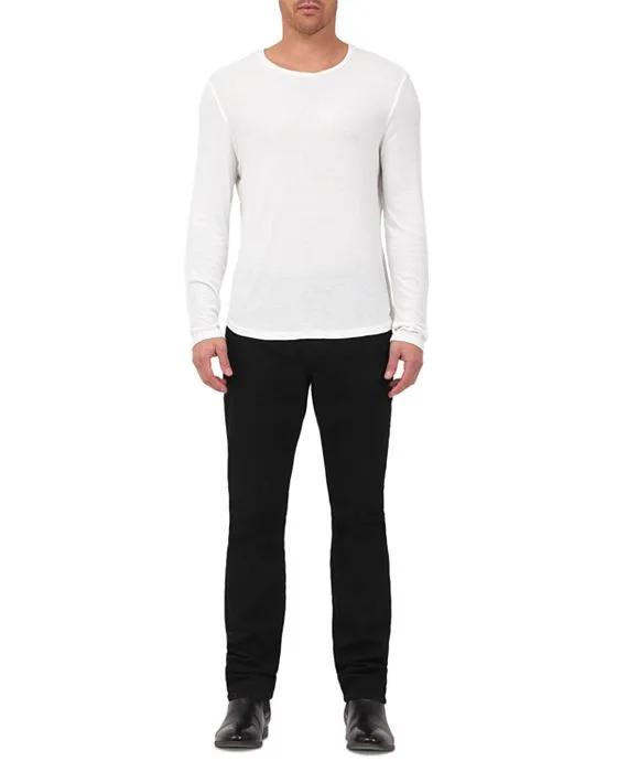 Ribbed Long Sleeve Tee  