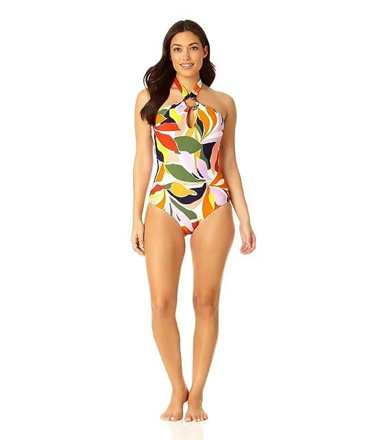 Ring High Neck One-Piece