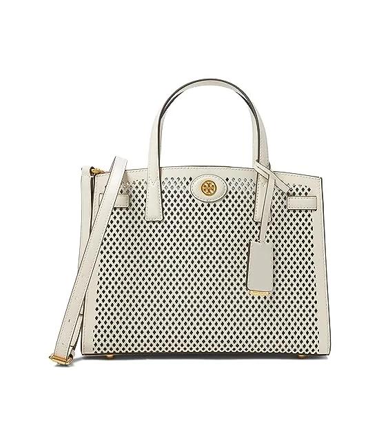 Robinson Perforated Small Satchel