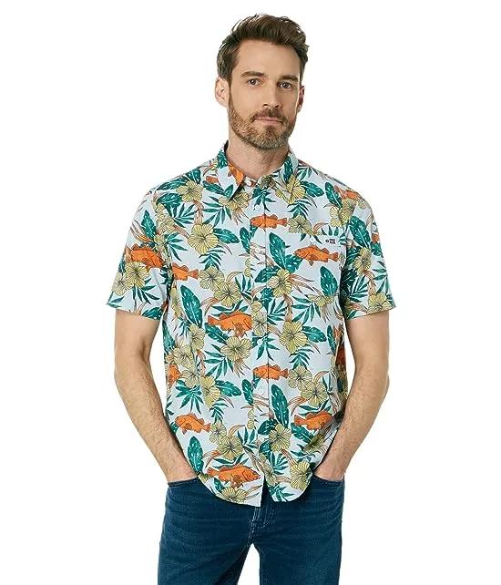 Rock Piles Short Sleeve Woven