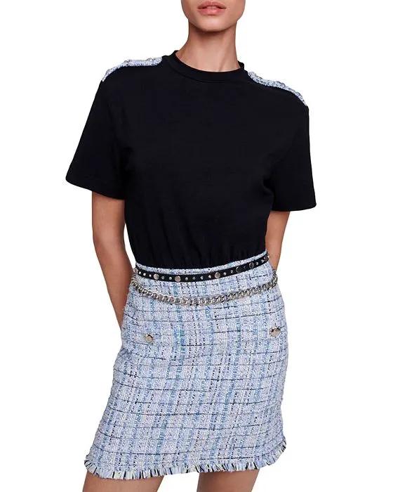 Rolineta Mixed Media Dress