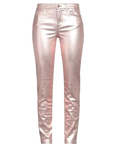 Rose gold Jersey Casual pants