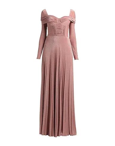 Rose gold Knitted Elegant dress