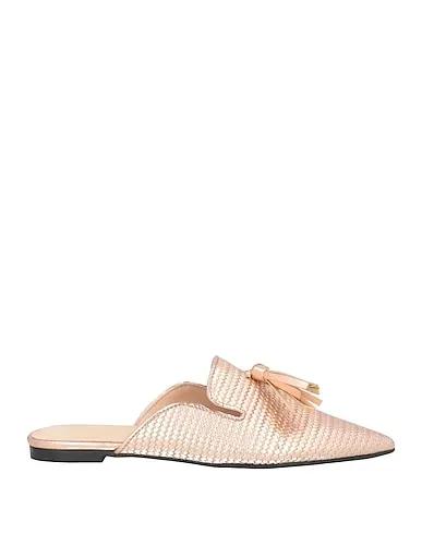 Rose gold Mules and clogs