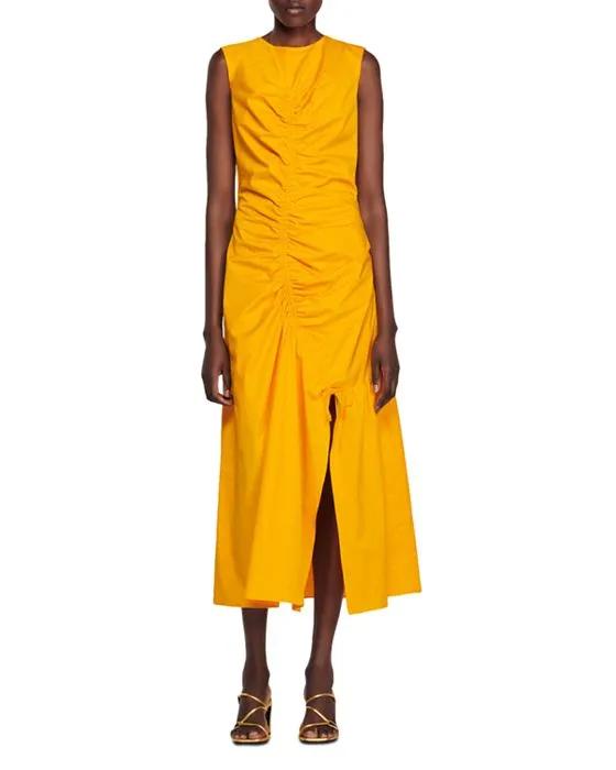 Rosie Ruched Midi Dress