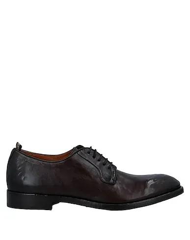 ROSSI | Dark brown Men‘s Laced Shoes