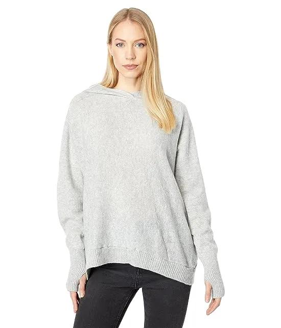 Roswell Oversized Sweater Hoodie in Cashmere