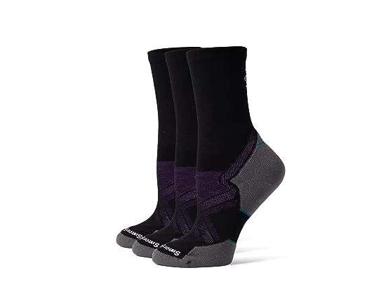 Run Cold Weather Targeted Cushion Crew Socks 3-Pack