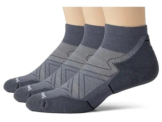 Run Targeted Cushion Ankle Socks 3-Pack