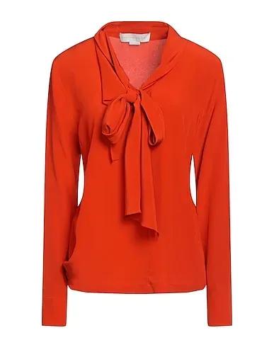 Rust Crêpe Blouse