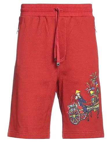 Rust Jersey Shorts & Bermuda