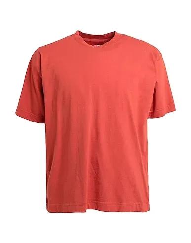 Rust Jersey T-shirt OVERSIZED ORGANIC T-SHIRT
