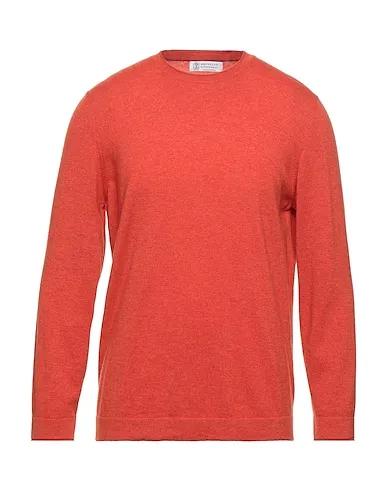 Rust Knitted Cashmere blend