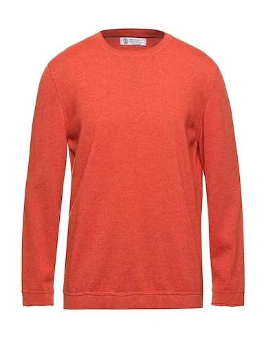 Rust Knitted Cashmere blend