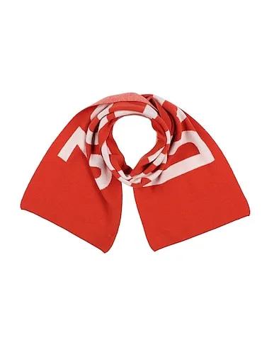 Rust Knitted Scarves and foulards