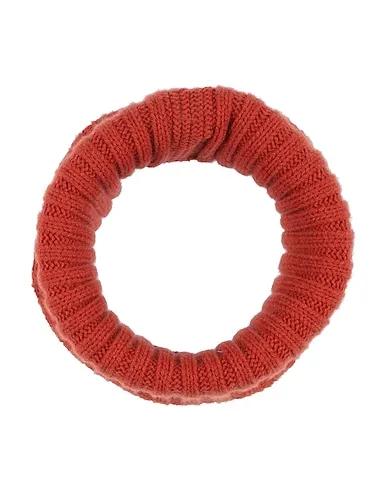 Rust Knitted Scarves and foulards