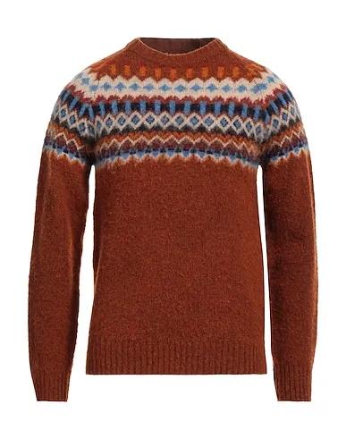 Rust Knitted Sweater