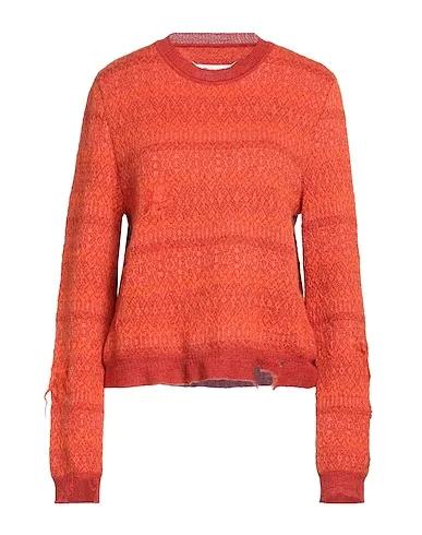 Rust Knitted Sweater