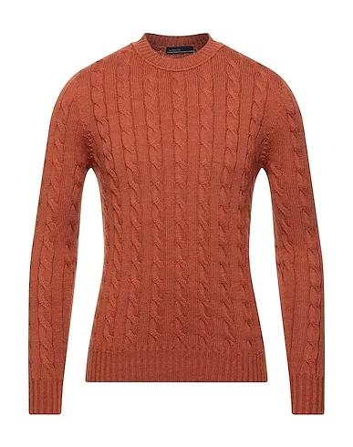 Rust Knitted Sweater