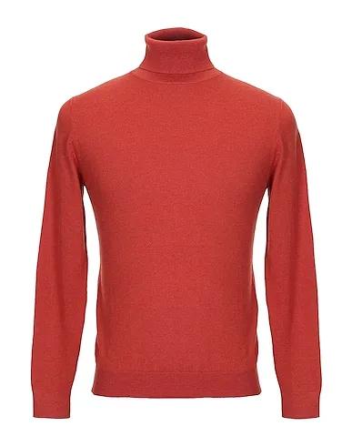 Rust Knitted Turtleneck