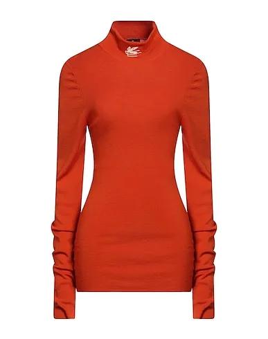 Rust Knitted Turtleneck