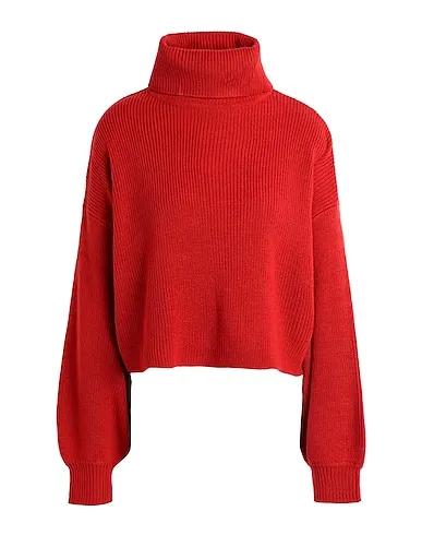 Rust Knitted Turtleneck