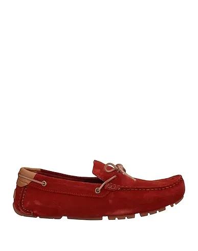 Rust Leather Loafers