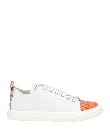 Rust Leather Sneakers