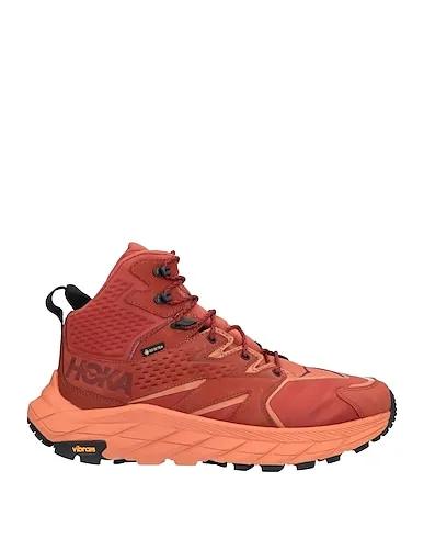 Rust Leather Sneakers