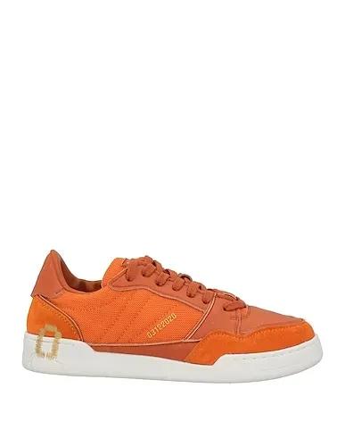 Rust Leather Sneakers