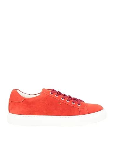 Rust Leather Sneakers