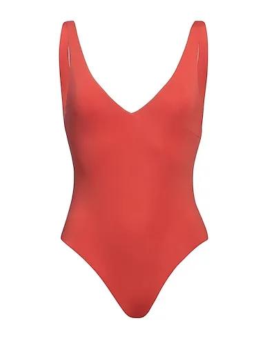 Rust One-piece swimsuits