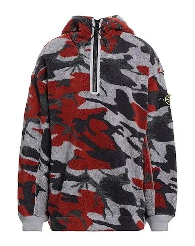 Rust Pile Hooded sweatshirt